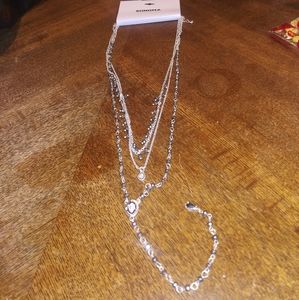 Layered necklace